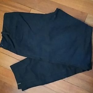 Womans Maison Jules Charlotte slim pencil blue pants - size 8